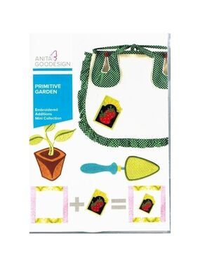 Anita Goodesign Primitive Garden Embroidery Designs Collection 60 Designs